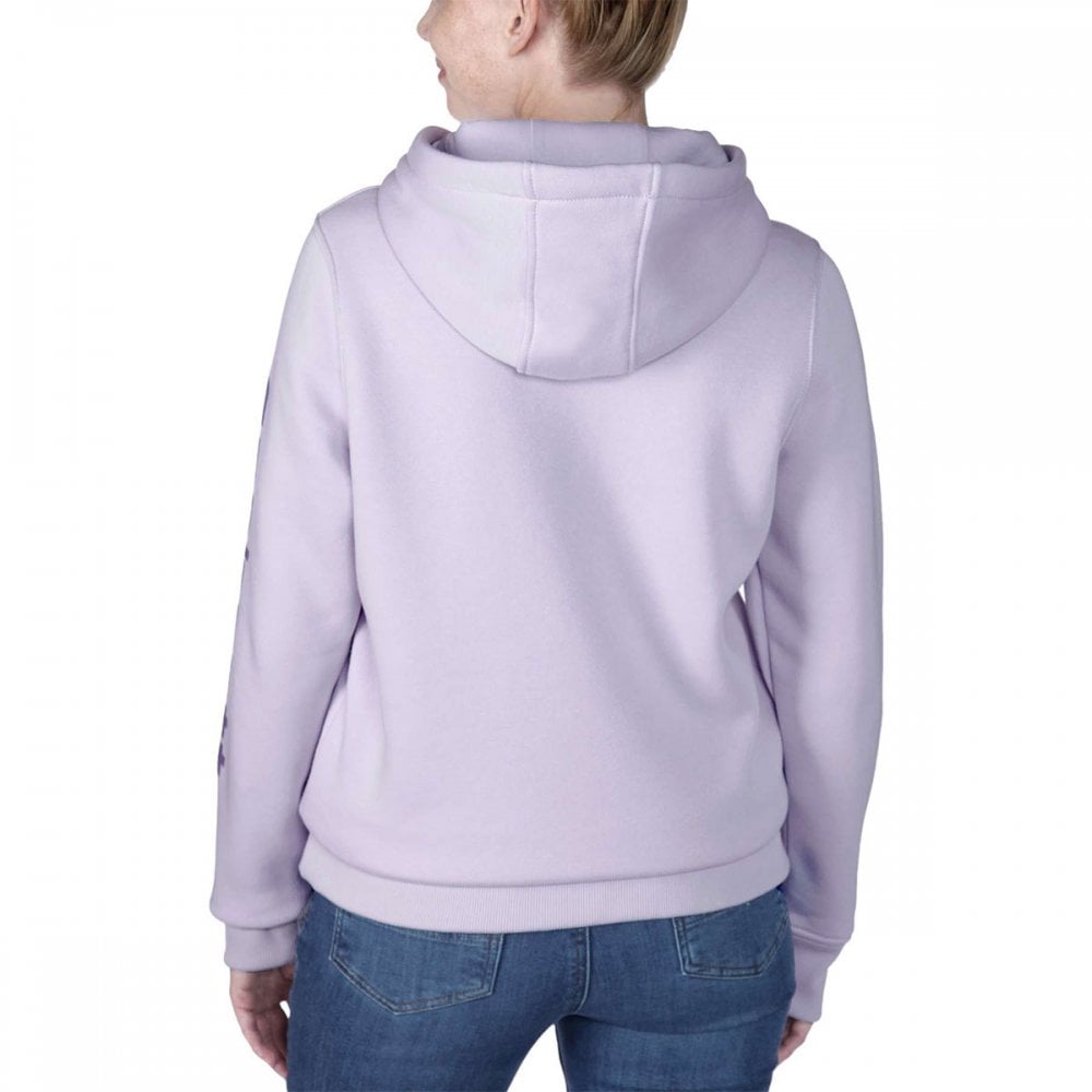 102791 Relaxed Fit Midweight Logo Sleeve Graphic Sweatshirt