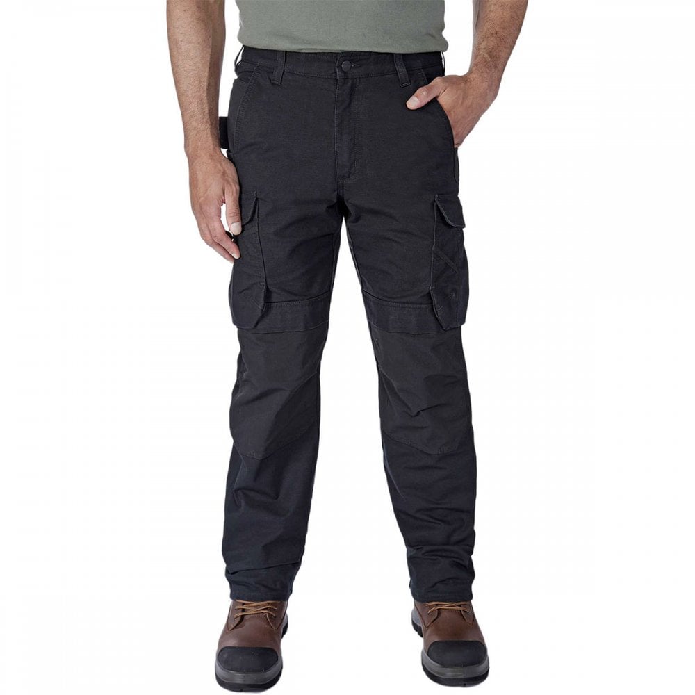 105072 Steel Rugged Flex Relaxed Fit Ripstop Double Front Cargo Work Pant