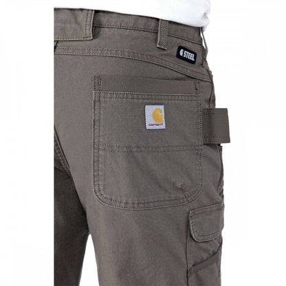 105072 Steel Rugged Flex Relaxed Fit Ripstop Double Front Cargo Work Pant