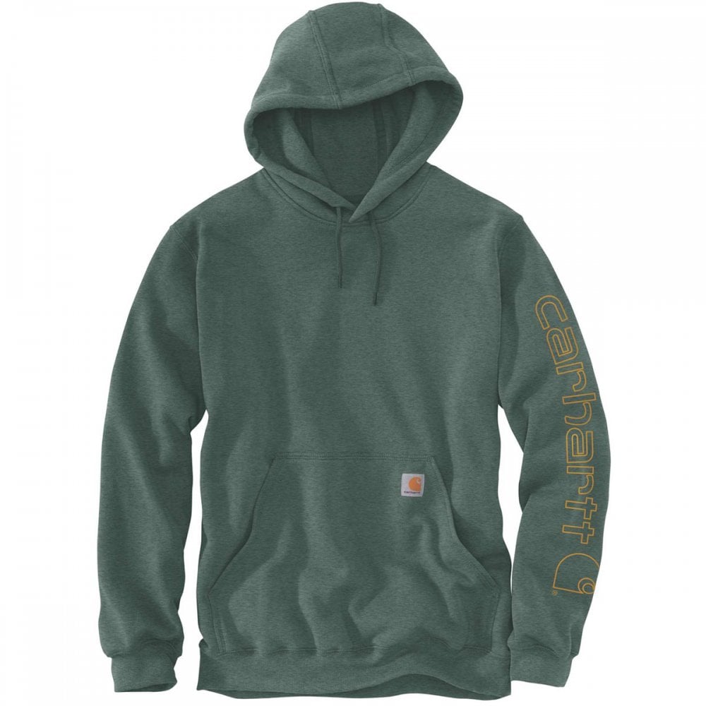 K288 Loose Fit Midweight Logo Sleeve Graphic Sweatshirt