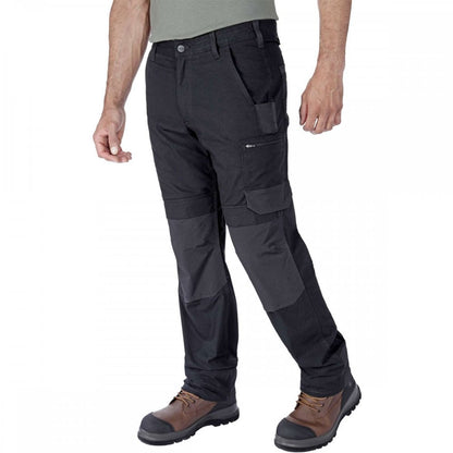 105074 Steel Rugged Flex Relaxed Fit Ripstop Double Front Utility Multi-Pocket Pant