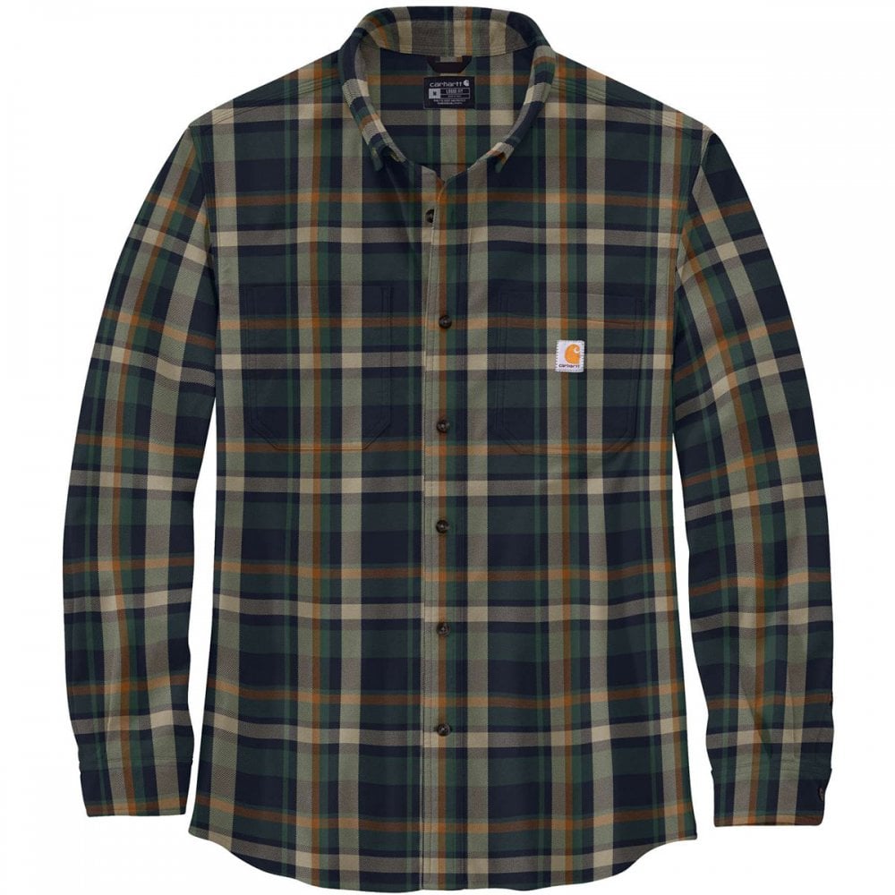 106352 Flannel Longsleeve Plaid Shirt