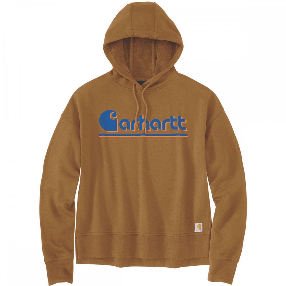 106918 Womens Fibre Series Graphic Hooded Sweatshirt