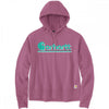 106918 Womens Fibre Series Graphic Hooded Sweatshirt