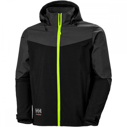 74290 Oxford Hooded Softshell Jacket
