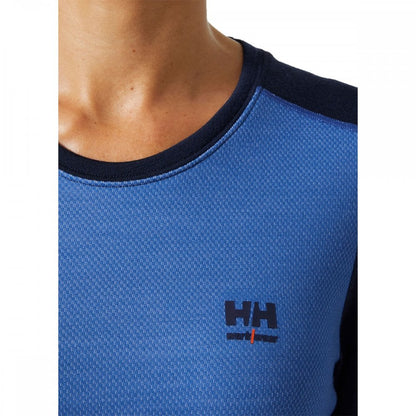 75209 Womens HH Lifa Merino Crew Neck Baselayer