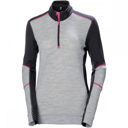 75210 Womens HH Lifa Merino Half Zip
