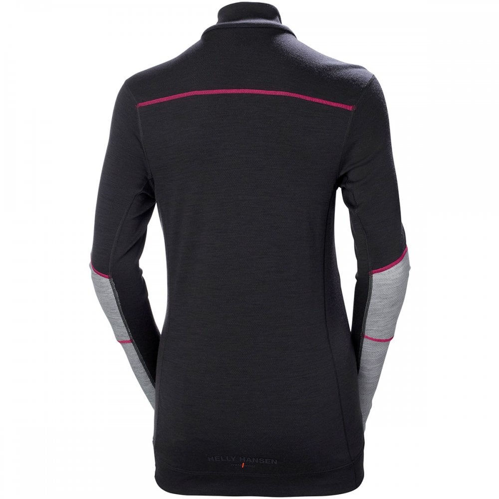 75210 Womens HH Lifa Merino Half Zip
