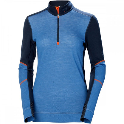 75210 Womens HH Lifa Merino Half Zip