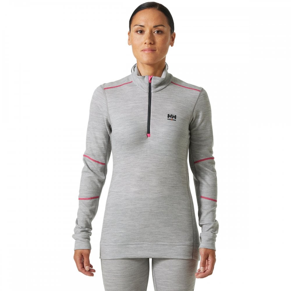75210 Womens HH Lifa Merino Half Zip