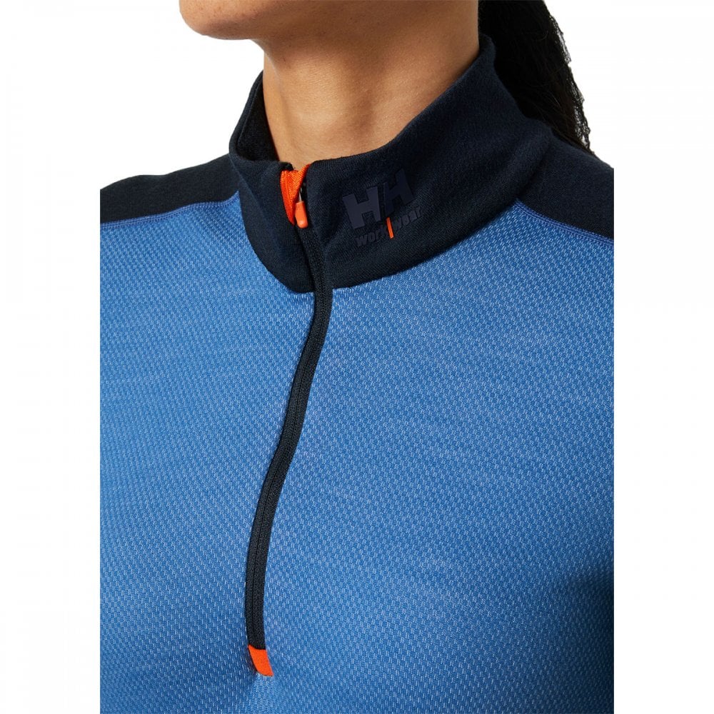 75210 Womens HH Lifa Merino Half Zip