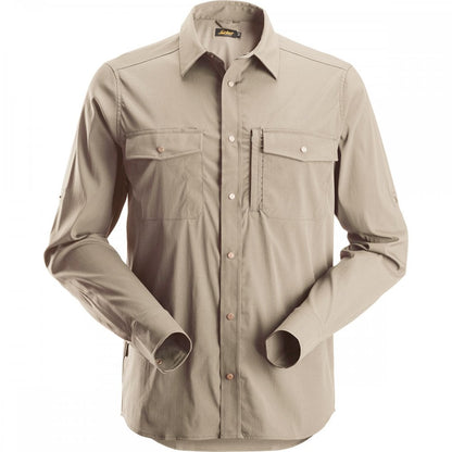 8521 LiteWork Wicking Long Sleeve Shirt