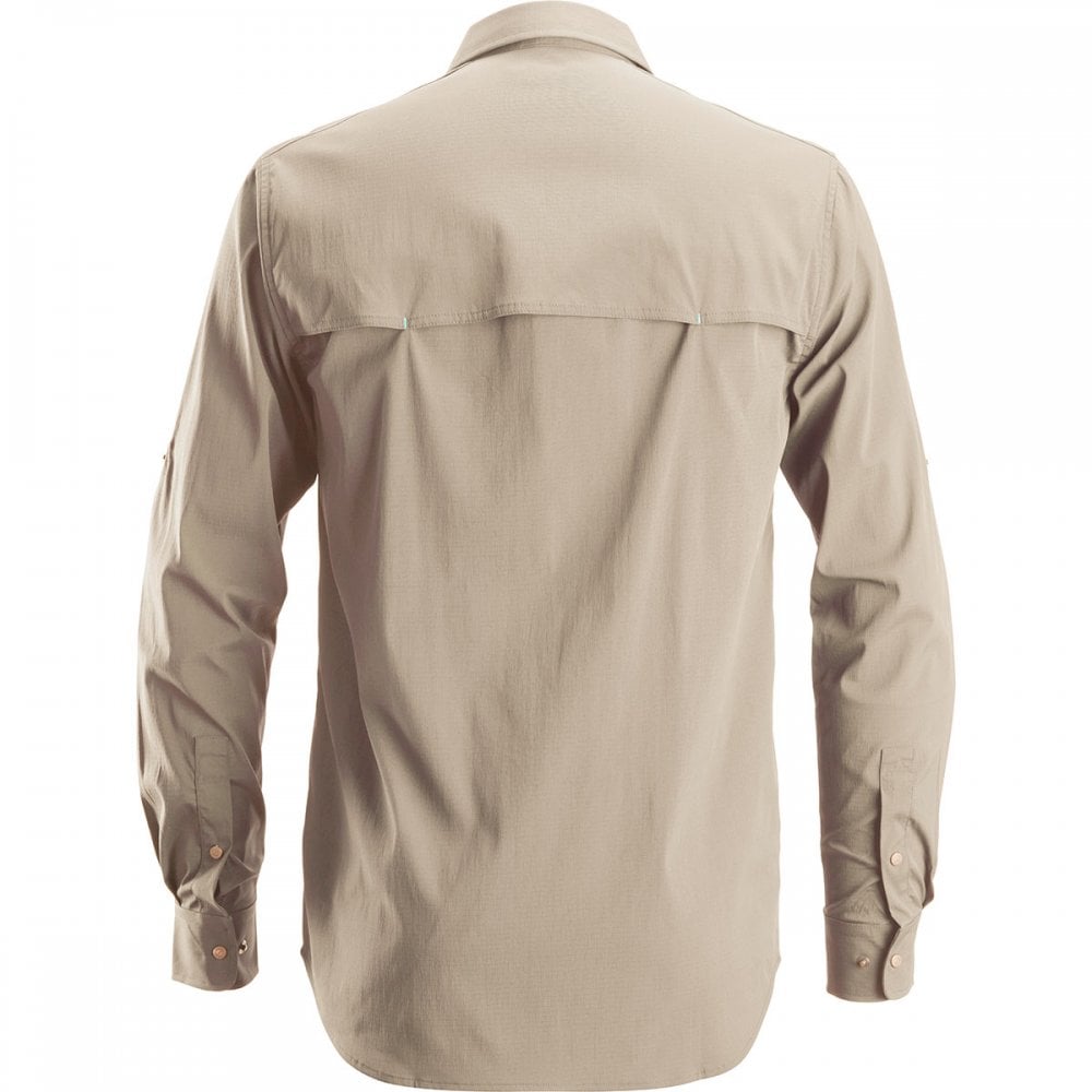 8521 LiteWork Wicking Long Sleeve Shirt