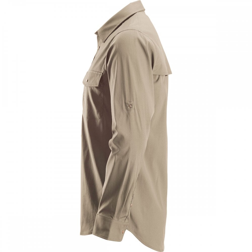 8521 LiteWork Wicking Long Sleeve Shirt