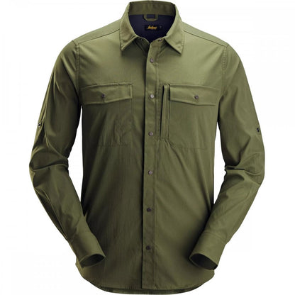 8521 LiteWork Wicking Long Sleeve Shirt