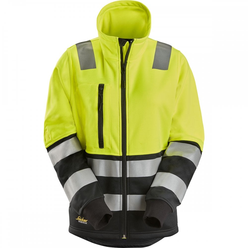 8073 Womens High-Vis Class 2 Full Zip Jacket