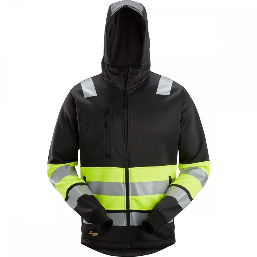 8038 High-Vis Class 1 Full Zip Hoodie
