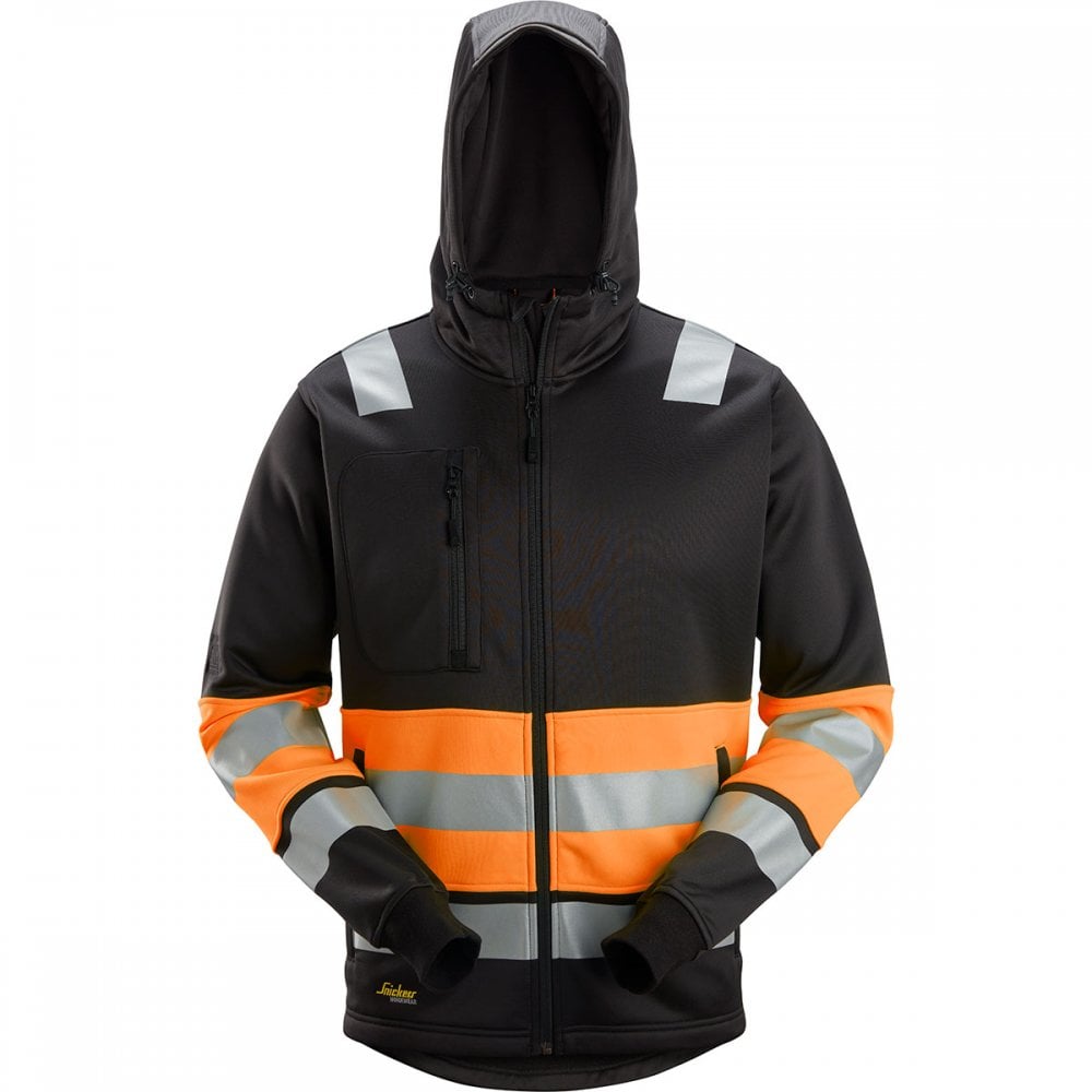 8038 High-Vis Class 1 Full Zip Hoodie