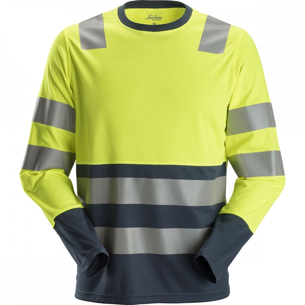 2433 High-Vis Long Sleeve Class 2 T-Shirt