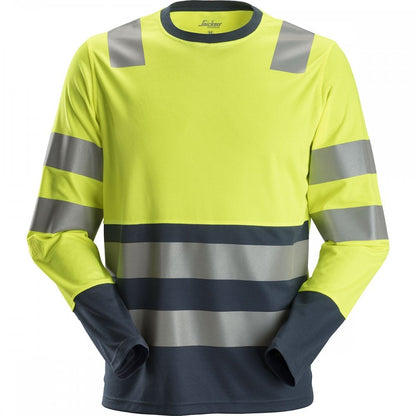 2433 High-Vis Long Sleeve Class 2 T-Shirt