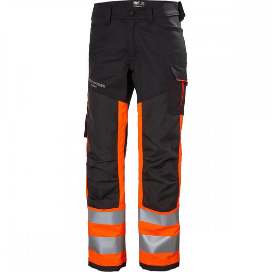 77420 Alna 2.0 Hi Vis Work Trousers Class 1 Orange/Ebony 30.5" 38.5" *One Size Only - Outlet Store*