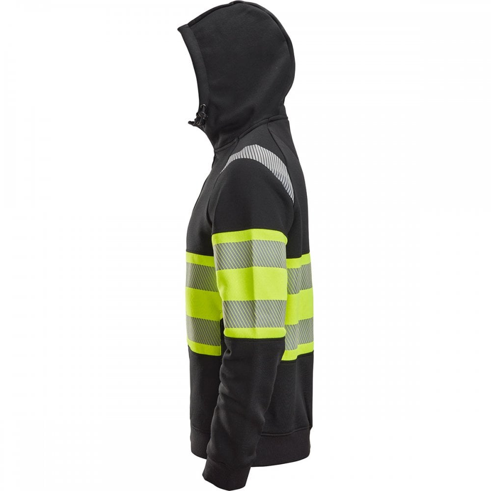 2838 High-Vis Class 1 Full Zip Hoodie