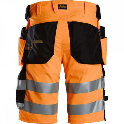 6135 STRETCH High-Vis Class 1 Stretch Shorts Holster Pockets