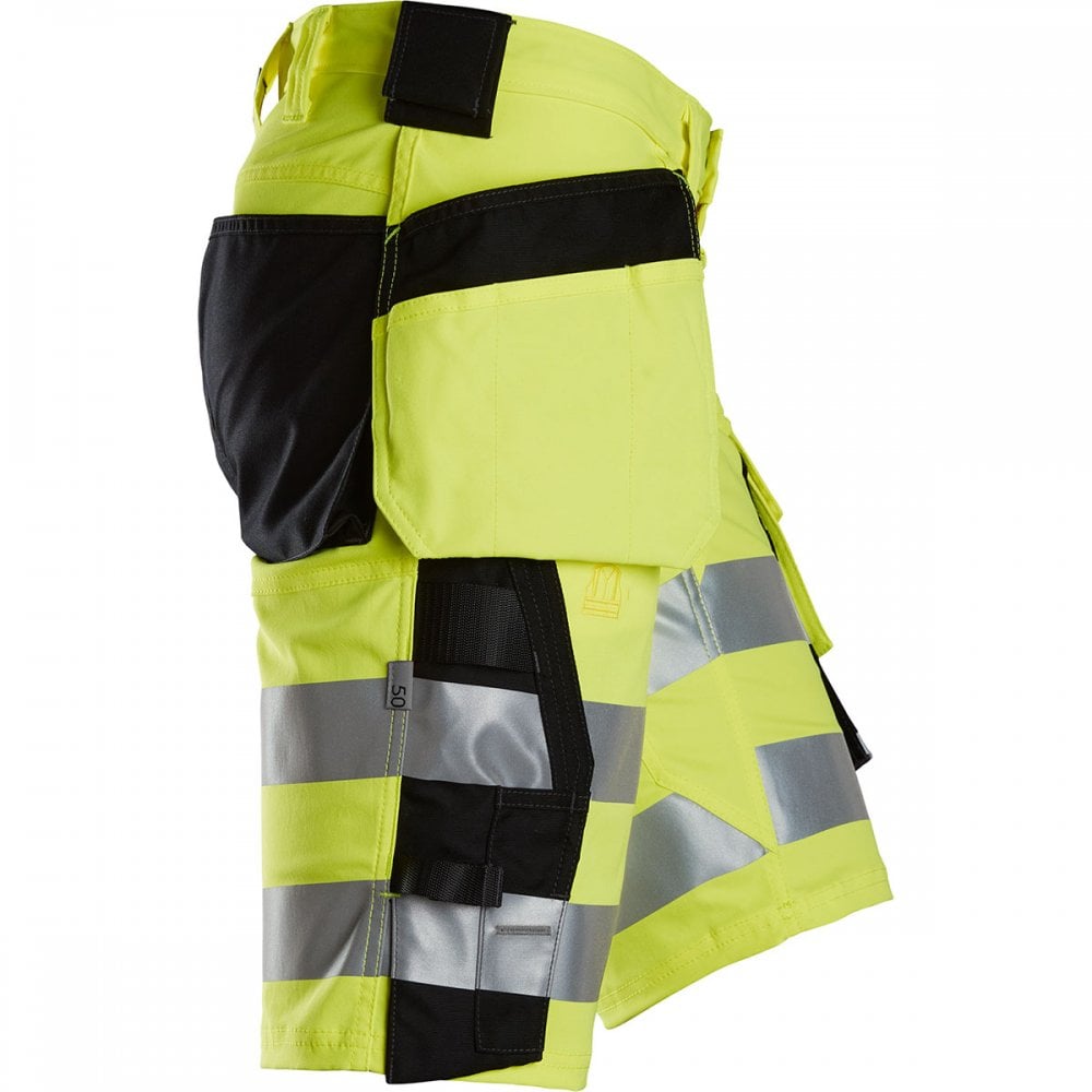6135 STRETCH High-Vis Class 1 Stretch Shorts Holster Pockets