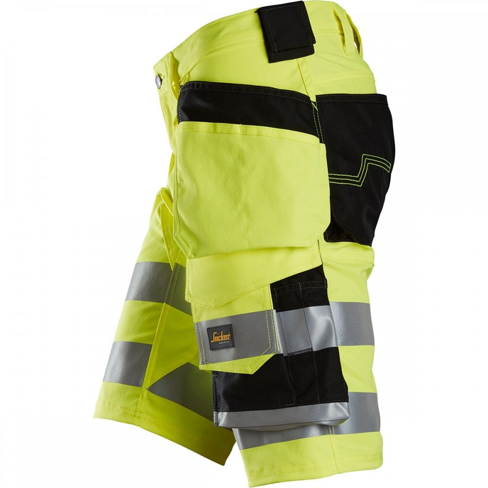 6135 STRETCH High-Vis Class 1 Stretch Shorts Holster Pockets