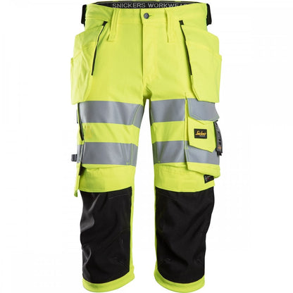 6138 High-Vis Class 1/2 Stretch Pirate Shorts Holster Pockets