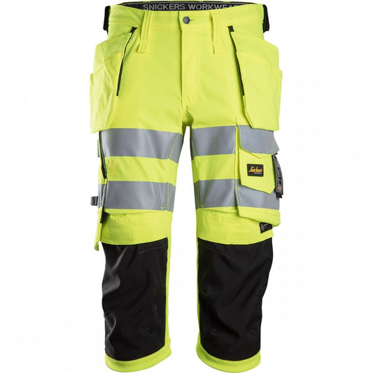 6138 High-Vis Class 1/2 Stretch Pirate Shorts Holster Pockets