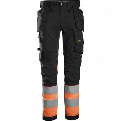 6234 High-Vis Class 1 Stretch Trousers Holster Pockets