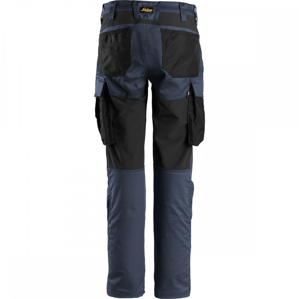 6703 Womens AllroundWork Stretch Trousers without Knee Pockets