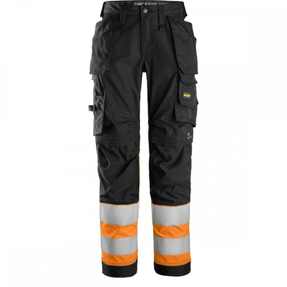 6734 Womens High-Vis Class 1 Stretch Trouser Holster Pockets