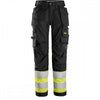 6734 Womens High-Vis Class 1 Stretch Trouser Holster Pockets
