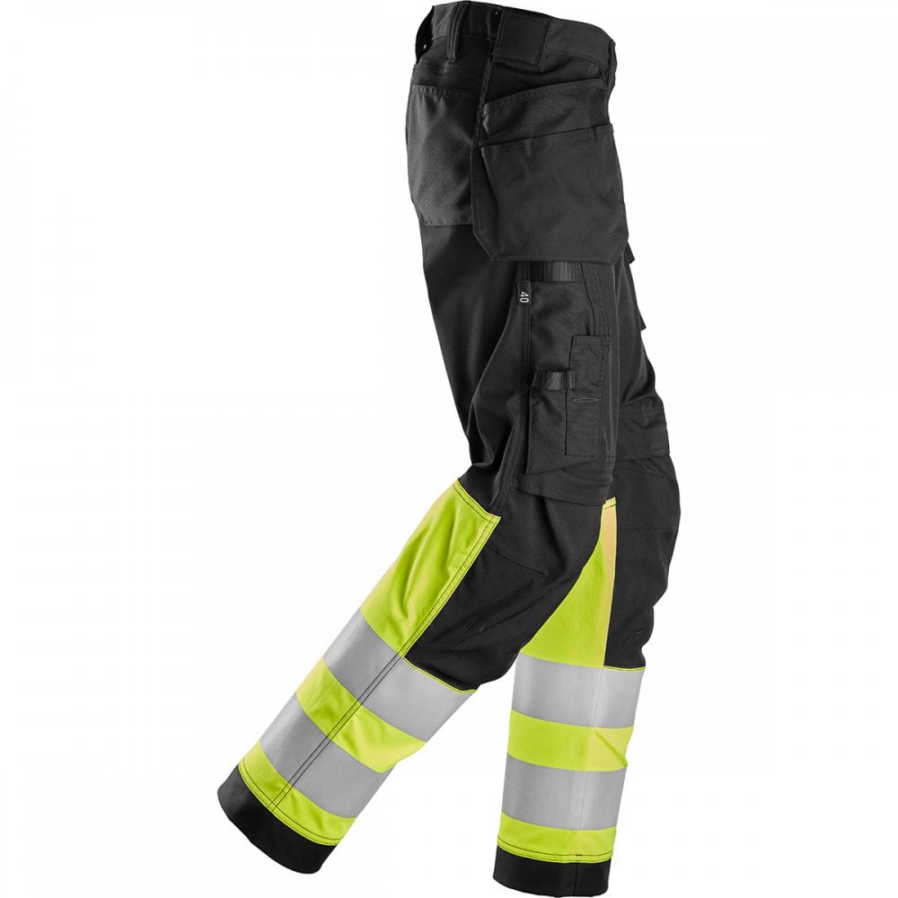 6734 Womens High-Vis Class 1 Stretch Trouser Holster Pockets