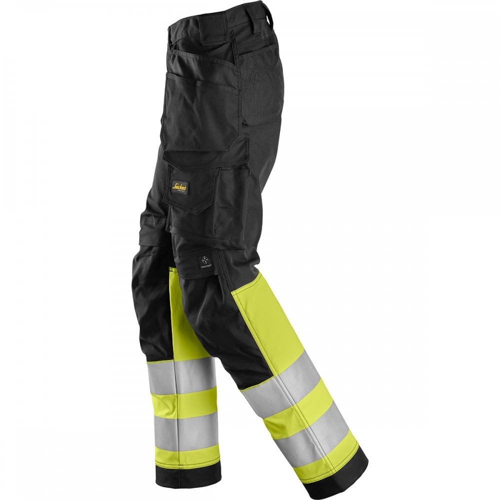 6734 Womens High-Vis Class 1 Stretch Trouser Holster Pockets