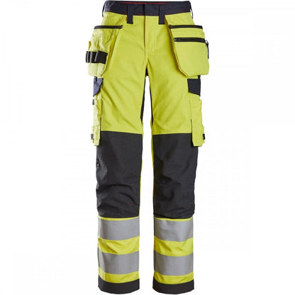 6797 Womens ProtecWork Trousers Holster Pockets High-Vis Class 2