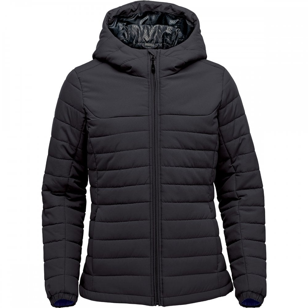 QXH-1W Womens Nautilus Quilted Hooded Jacket