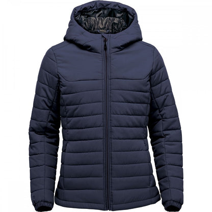 QXH-1W Womens Nautilus Quilted Hooded Jacket