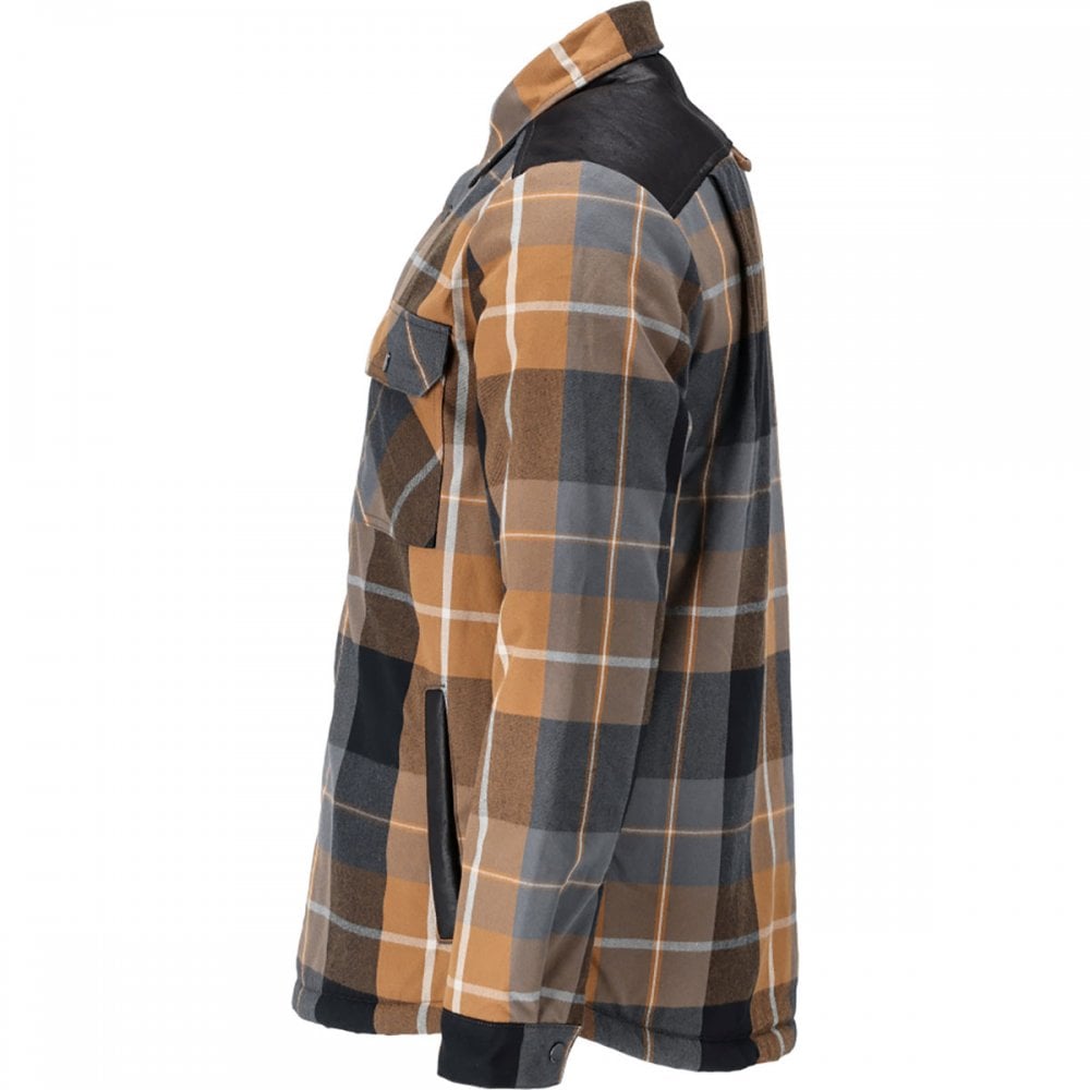 23104 Flannel shirt with pile lining