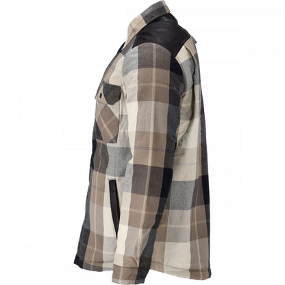 23104 Flannel shirt with pile lining