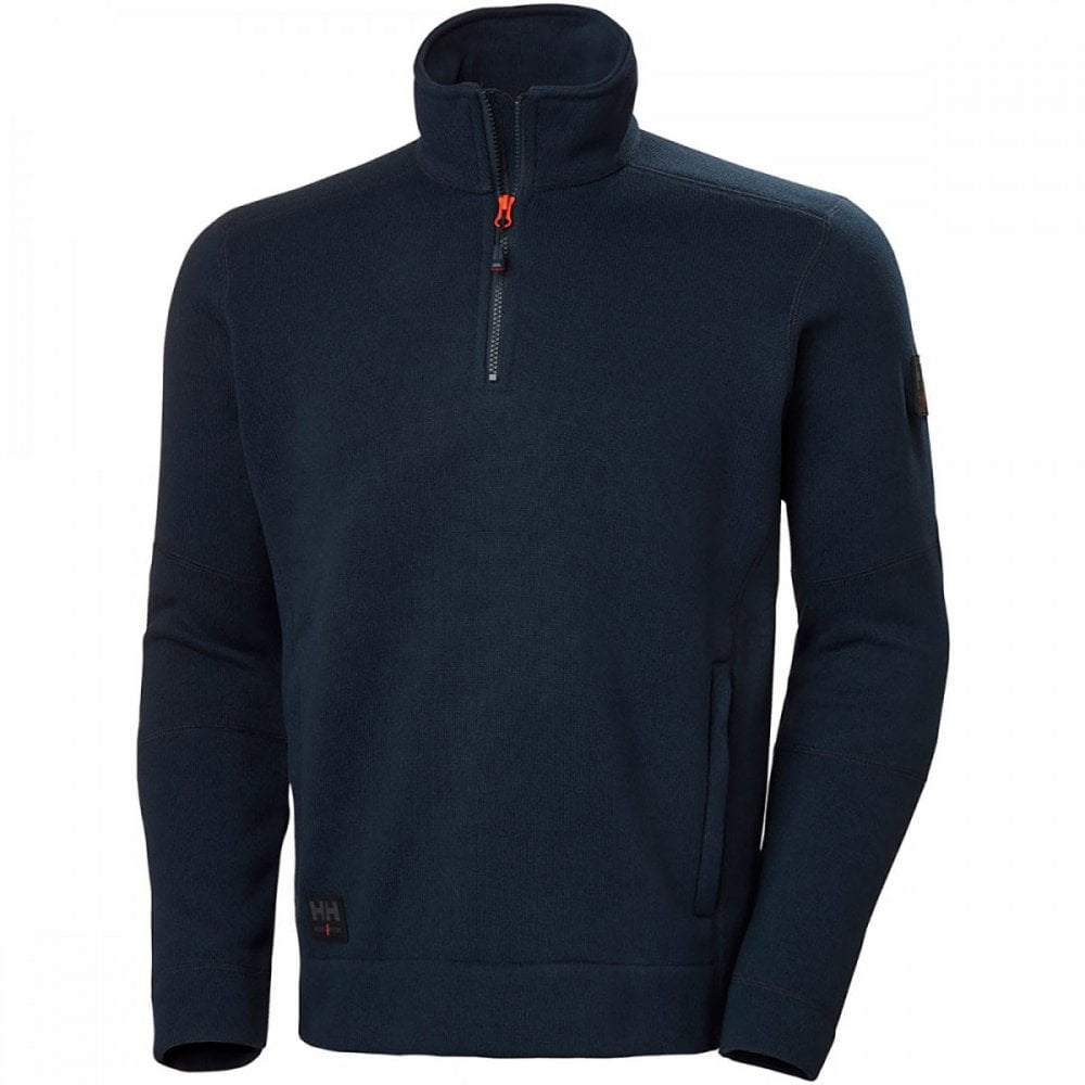 72251 Kensington 1/2 Zip Knitted Navy XS *One Size Only - Outlet Store*