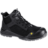 FE01 Bevel Composite Mid Boot S3S ESD SR FO UK7 - EU41 - US8 Black/Grey *One Size Only - Outlet Store*