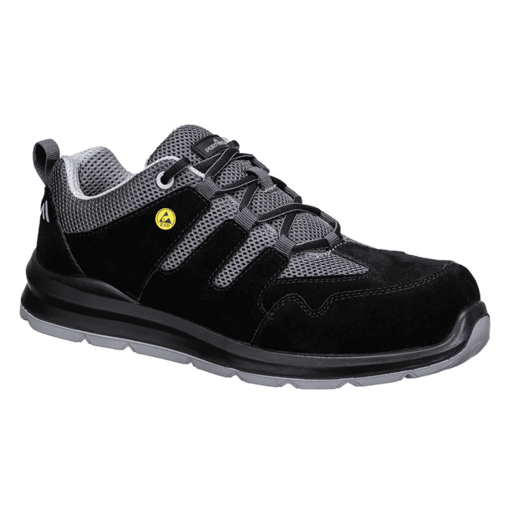FE07 Composite Sandal S1 ESD UK10.5 - EU45 - US11.5 Black/Grey *One Size Only - Outlet Store*