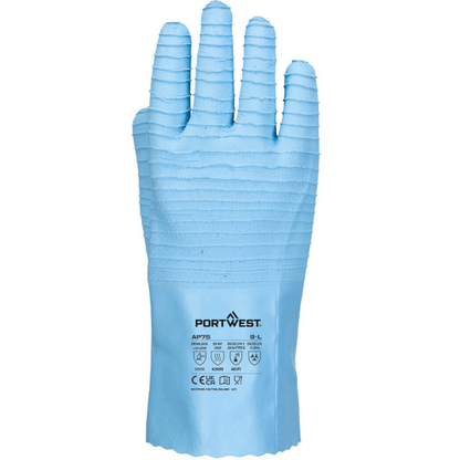 AP75 FD Chemical B Latex Gauntlet