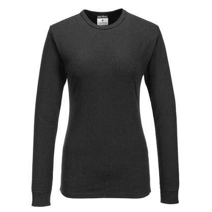 B126 Womens Thermal T-Shirt Long Sleeve