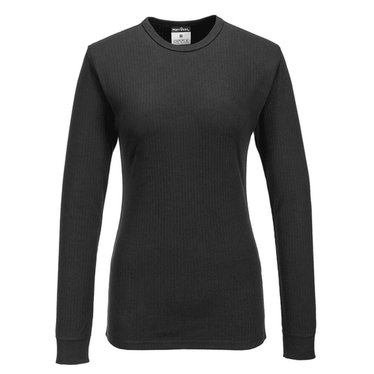 B126 Womens Thermal T-Shirt Long Sleeve
