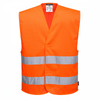 C374 Hi-Vis Mesh Two Band Vest