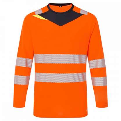 DX416 DX4 Hi-Vis T-Shirt Long Sleeve
